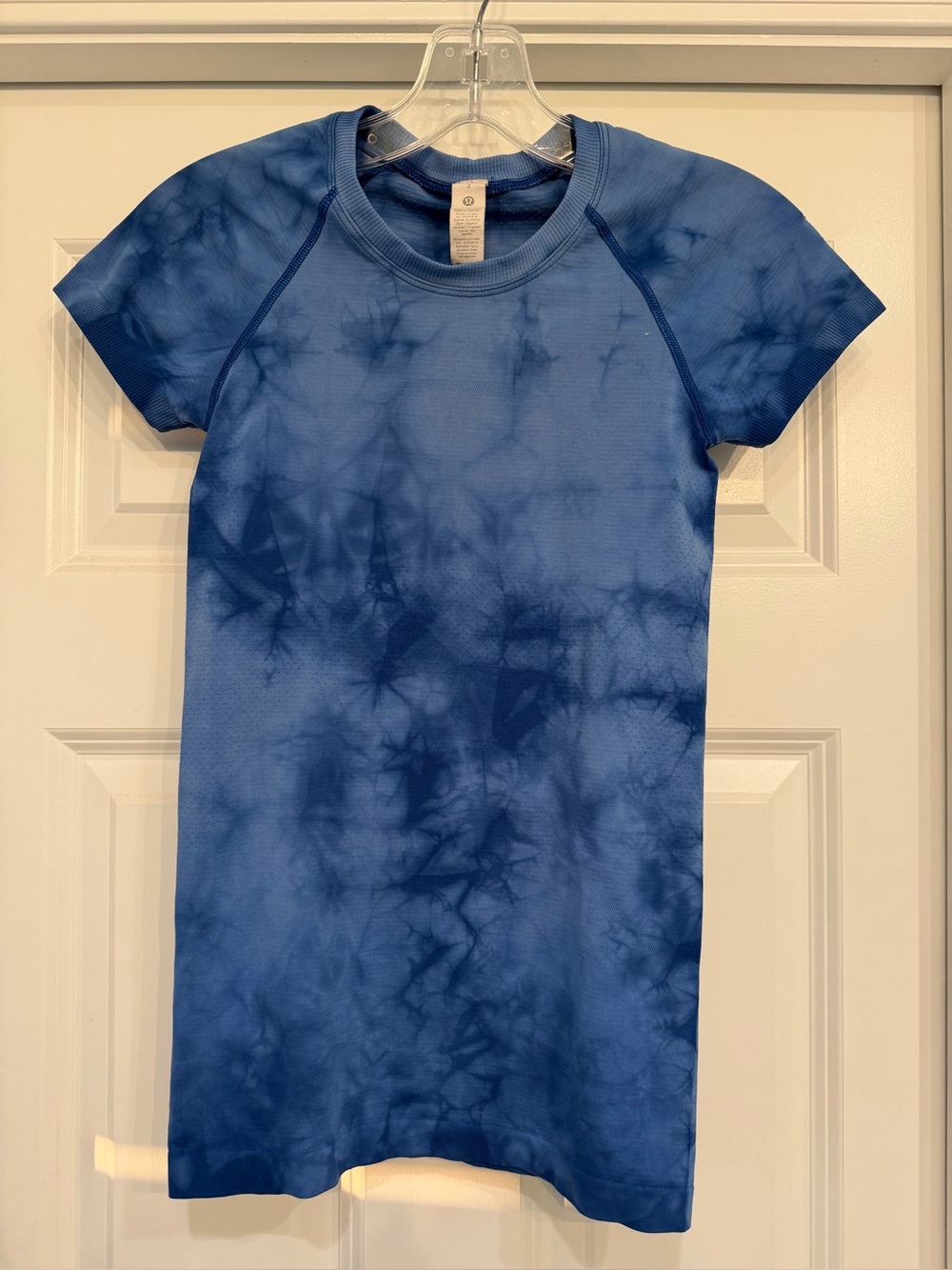 Lululemon Blue Tie-Dye Short Sleeve Swiftly Tech